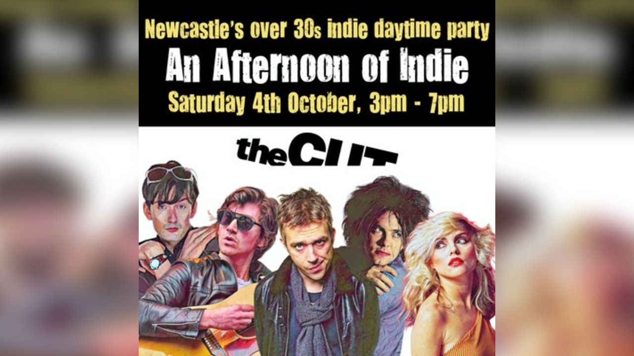 An Afternoon of Indie: NEWCASTLE (over 30s only), 3pm-7pm