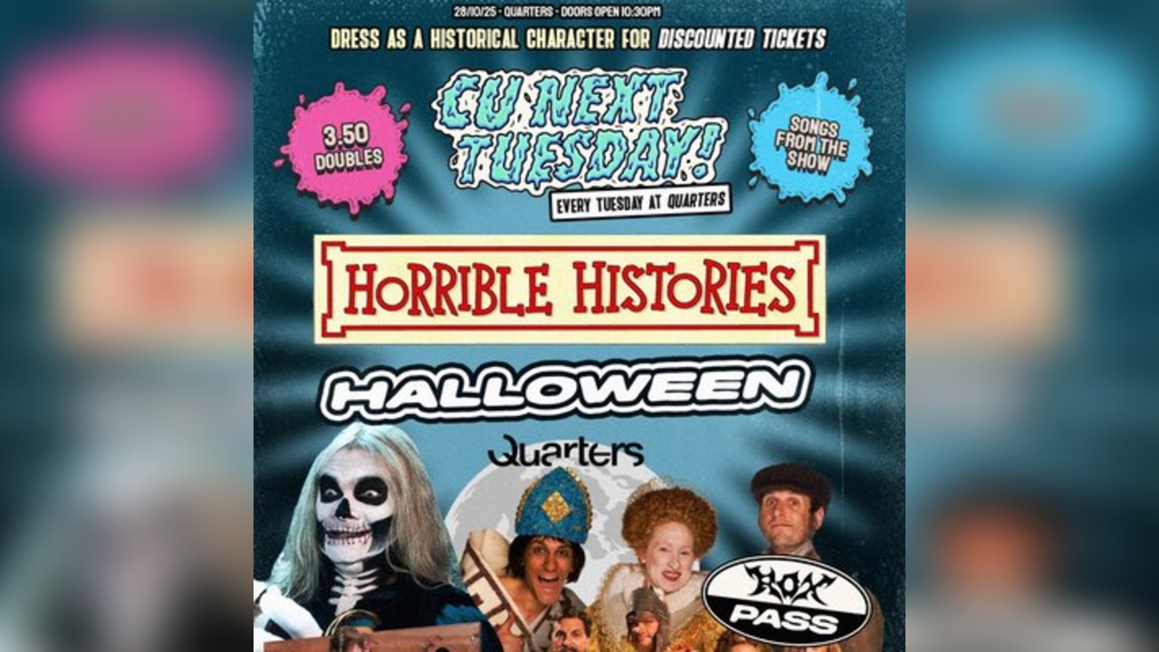 CU NEXT TUESDAY | HORRIBLE HISTORIES Halloween | 26/09/2025