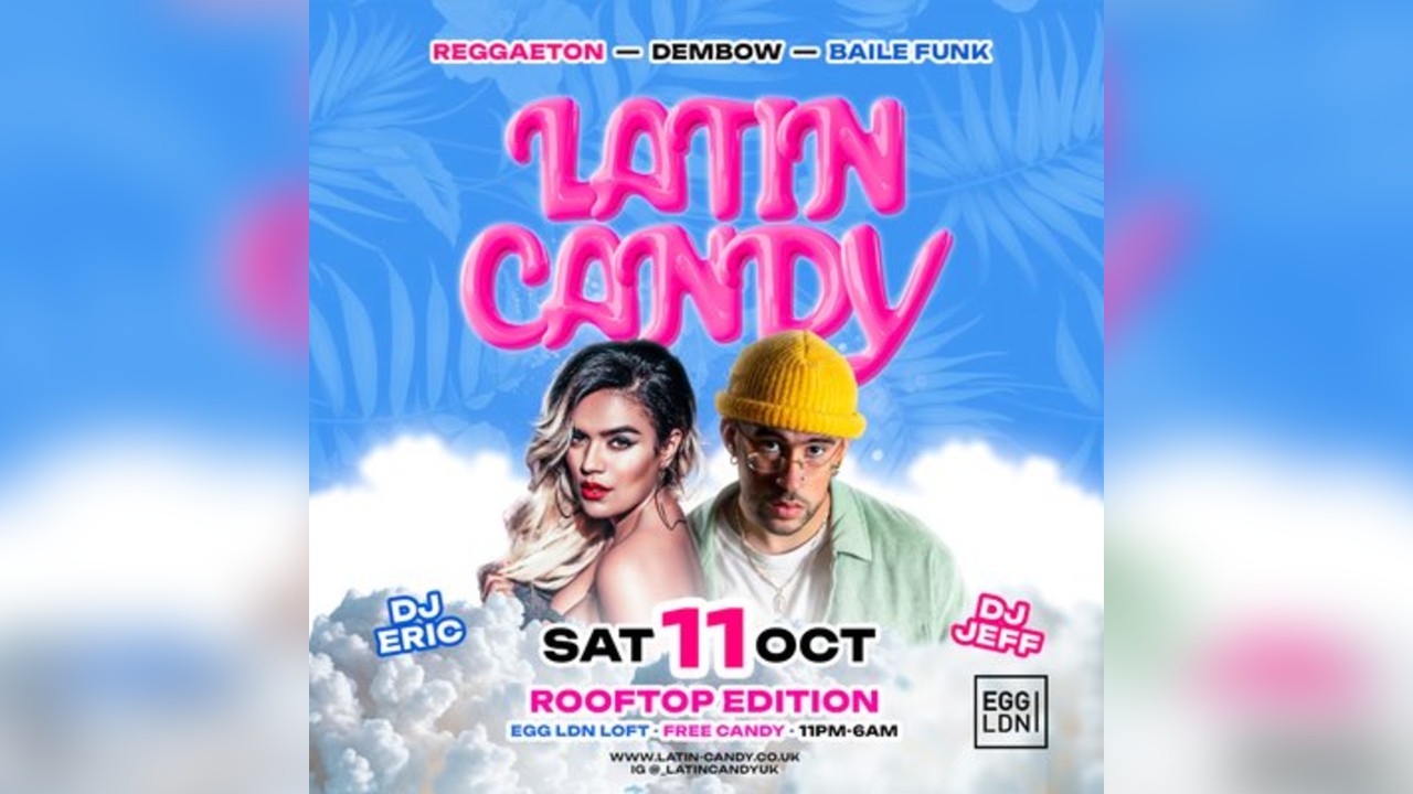 Latin Candy: Reggaeton Party - Rooftop Edition