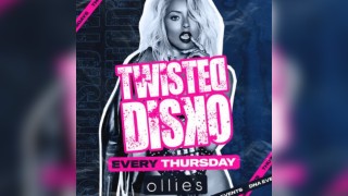 Twisted Disko Thursdays at Ollies - £1 Entry & £4 Drinks