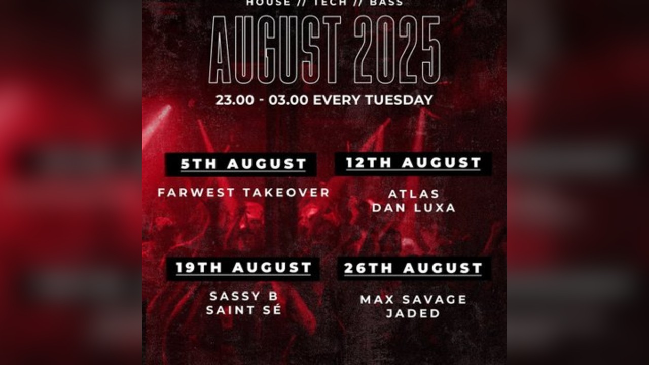 SNEAK RAVE @ XOYO - Tuesday 2nd September