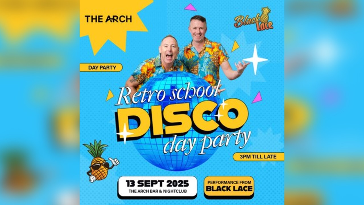 The Arch Retro School Disco Day Party