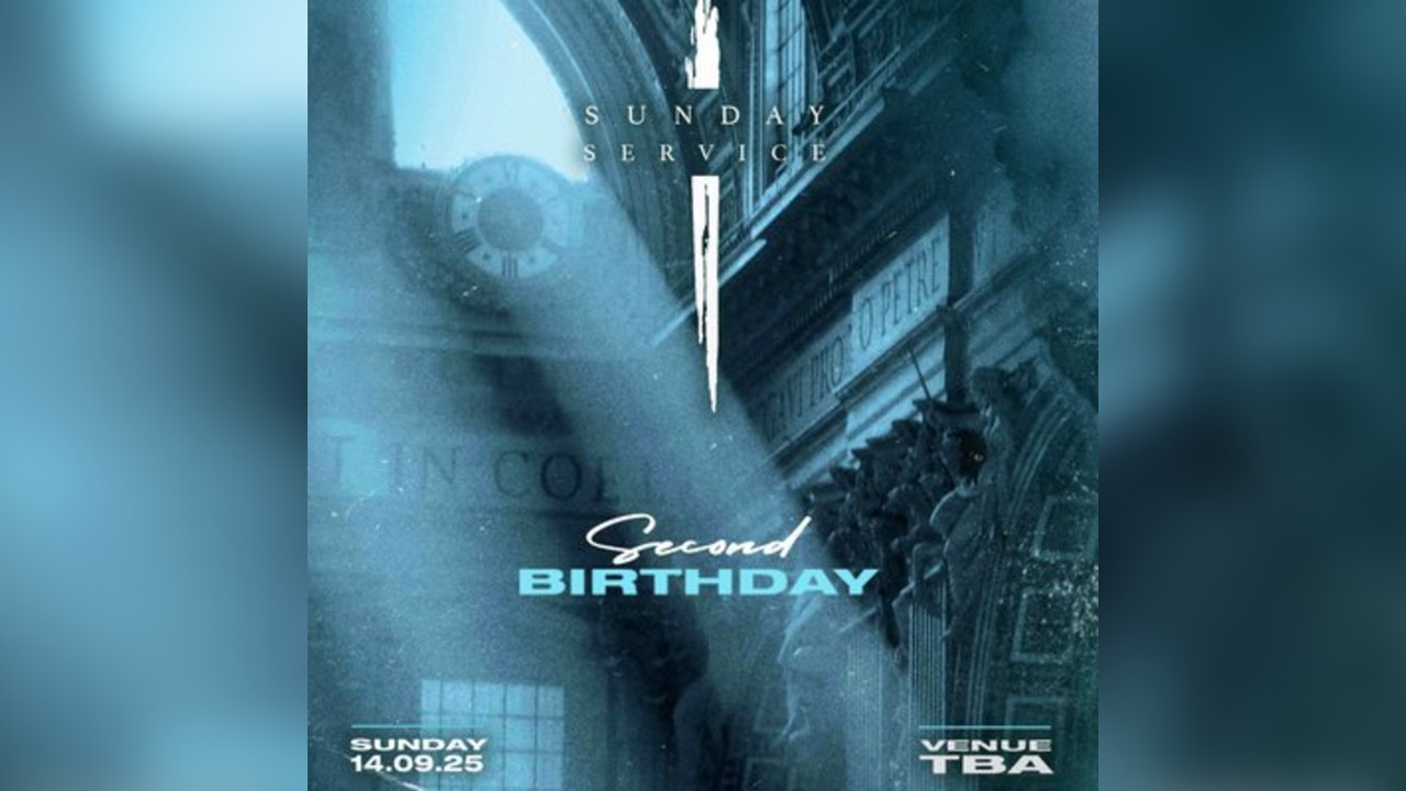 Sunday Service Second Birthday