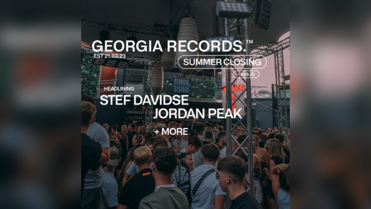 Georgia Records: Summer Closing Party