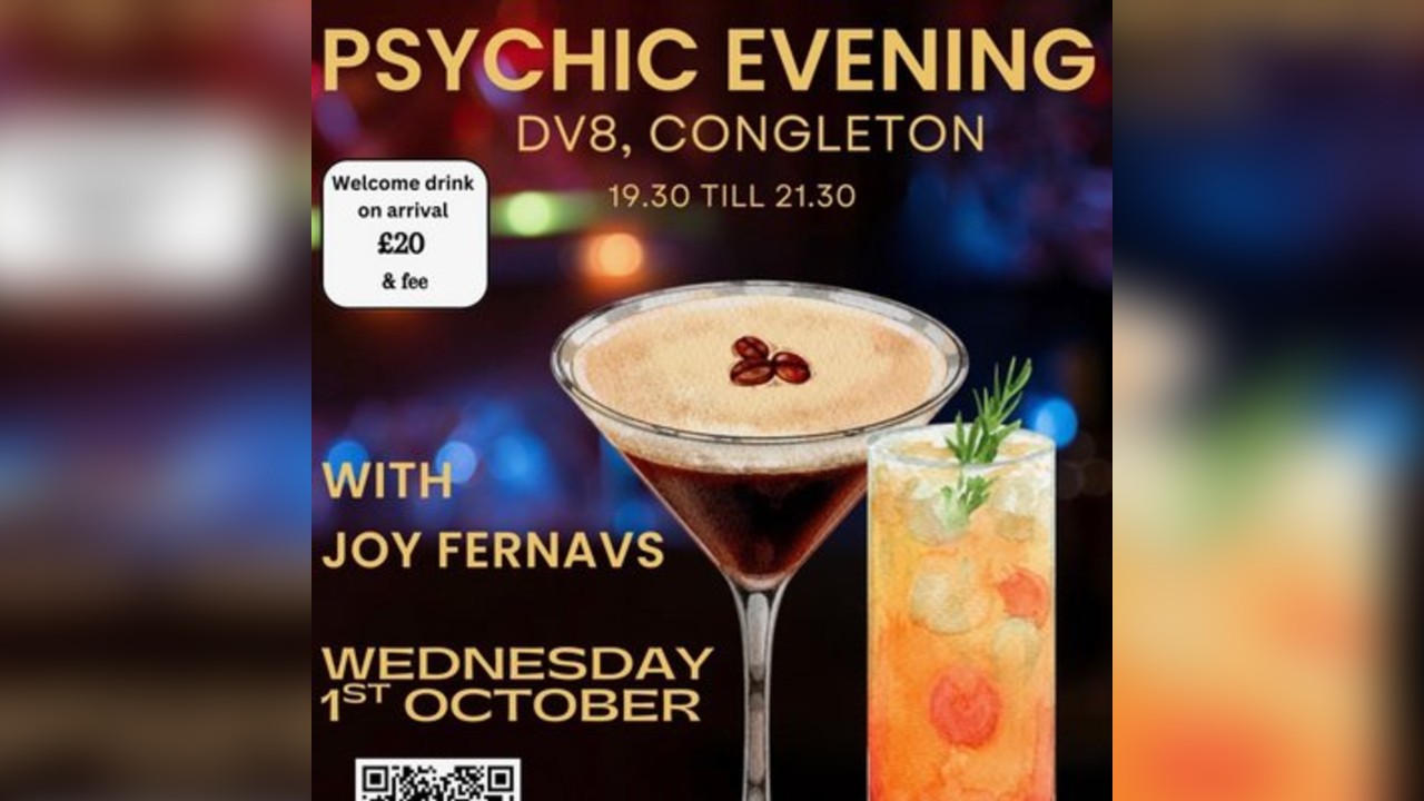 Prosecco & Pyschic  Evening with Joy Fernavs