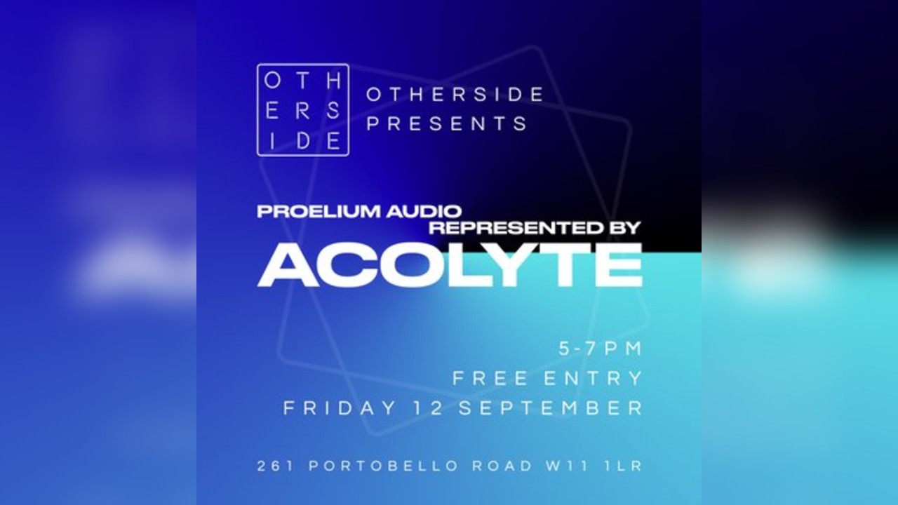 Proelium Audio Take Over with Acolyte - Live at OTHERSIDE
