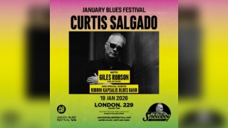 January Blues Fest: CURTIS SALGADO & GILES ROBSON