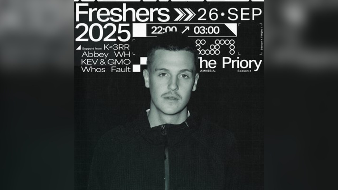 AMNESIA PRESENTS BL3SS - Freshers 25'