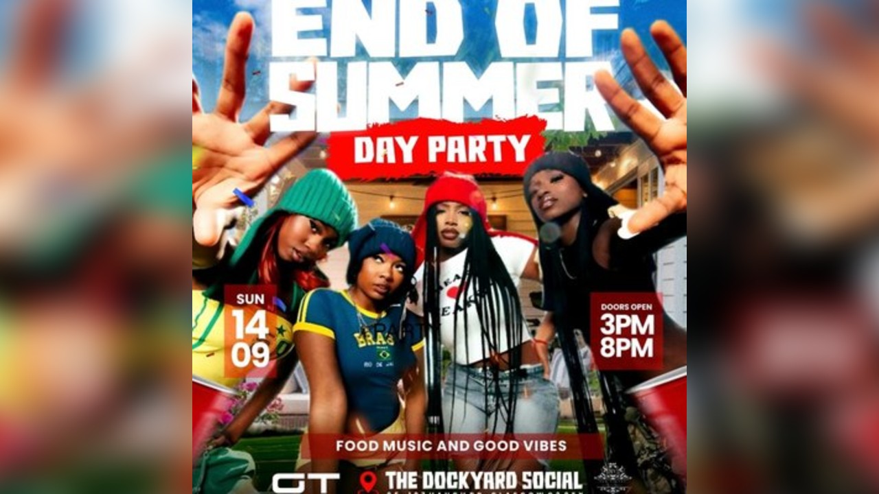 End Of Summer Day Party - R&B Hip Hop Dancehall Afrobeats