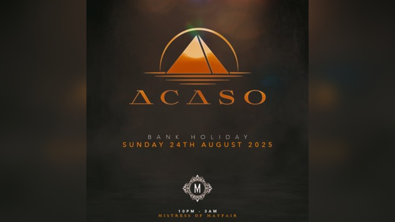 ACASO - Bank Holiday