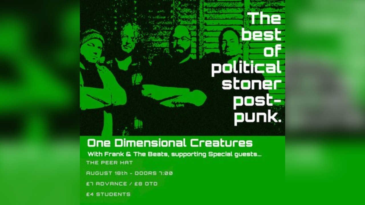 Interzone Presents One Dimensional Creatures Plus Support