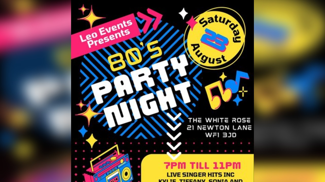 80s Party Night