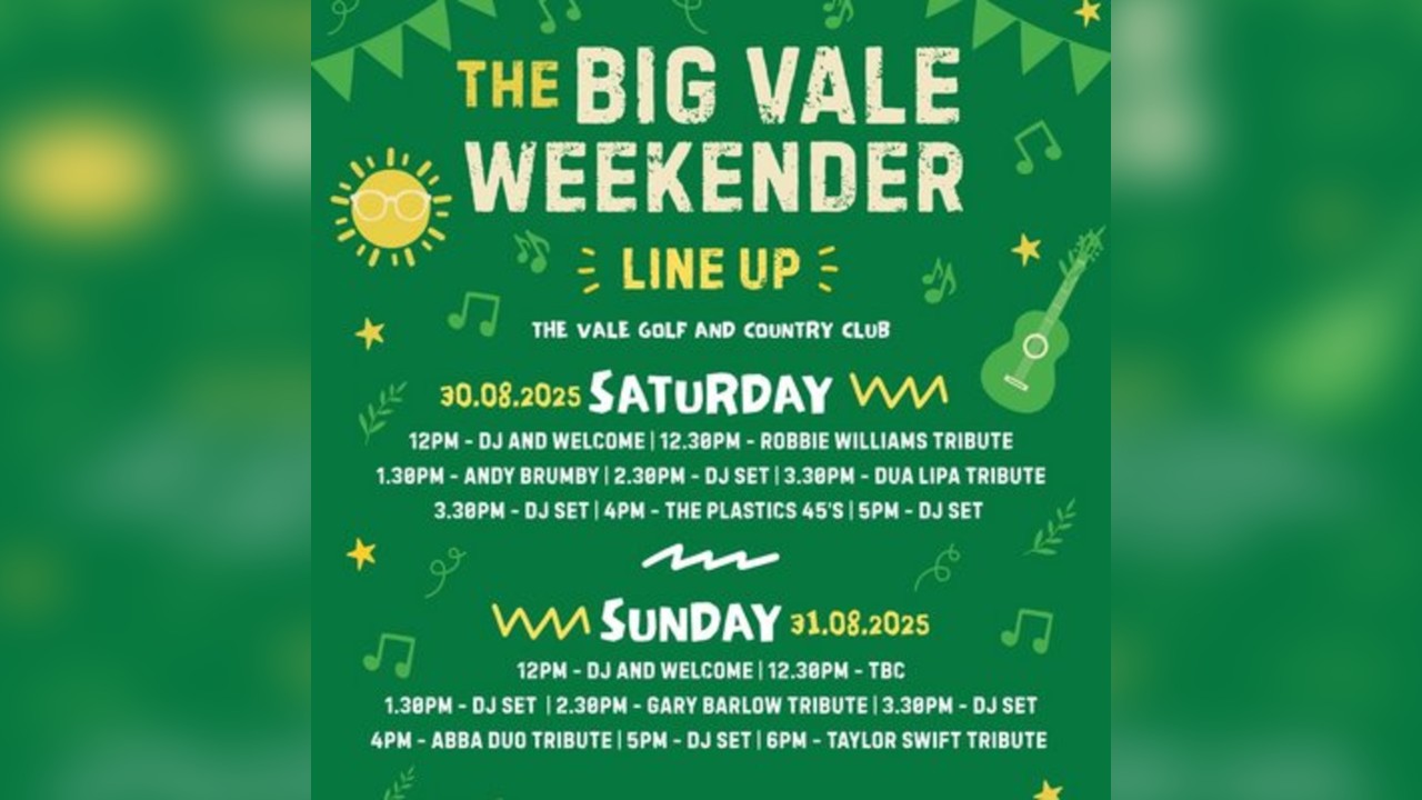 The Big Vale Weekender