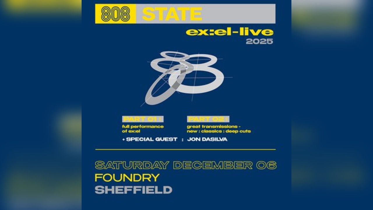 808 State :  EX : EL - LIVE