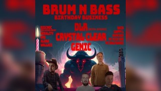1 Year of Brum N Bass: DLR, Crystal Clear & Genic