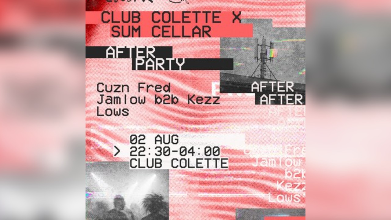 Sum Cellar x Rinse FM Afterparty