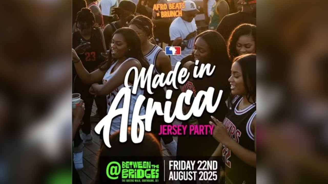 Afrobeats n Brunch presents : Made in Africa Jersey Party