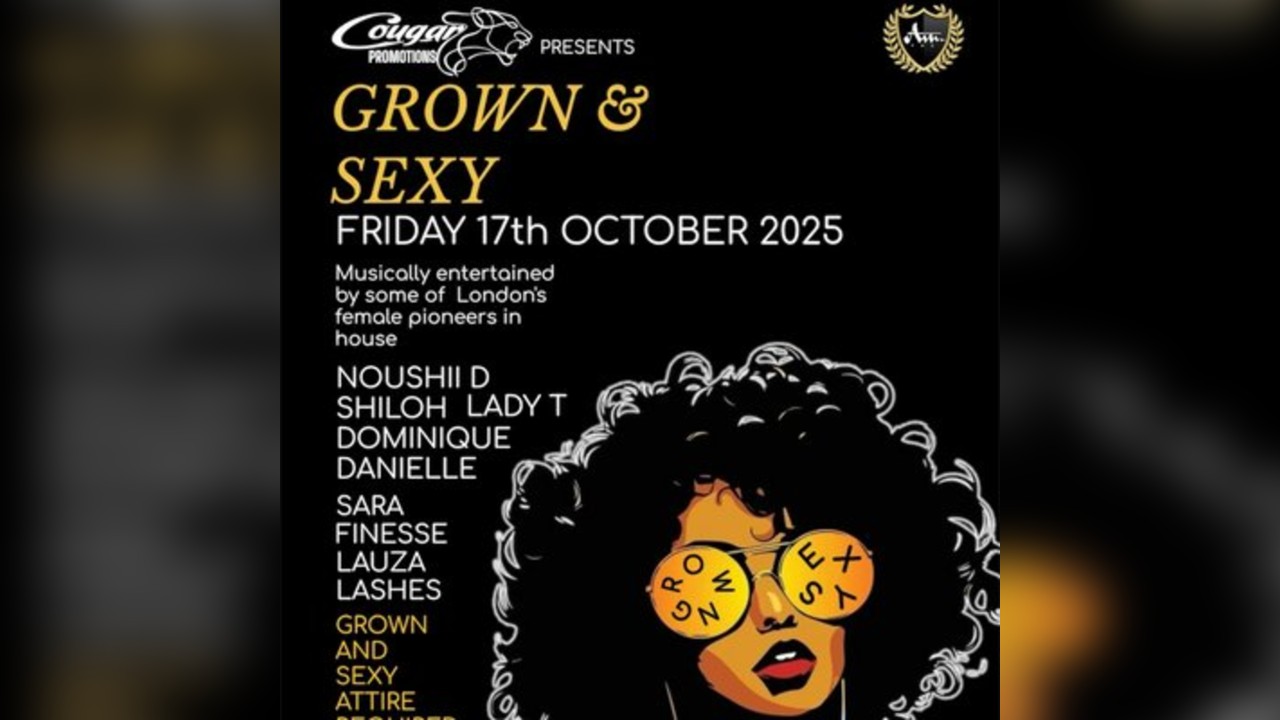 COUGAR PROMOTIONS presents Grown & Sexy