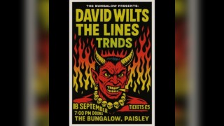 THE BUNGALOW PRESENTS: David Wilts, The Lines, TRNDS