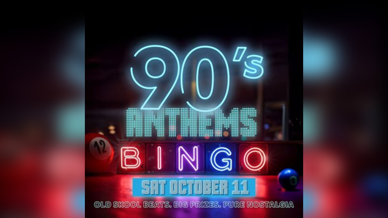 90's Anthems Bingo Sheffield