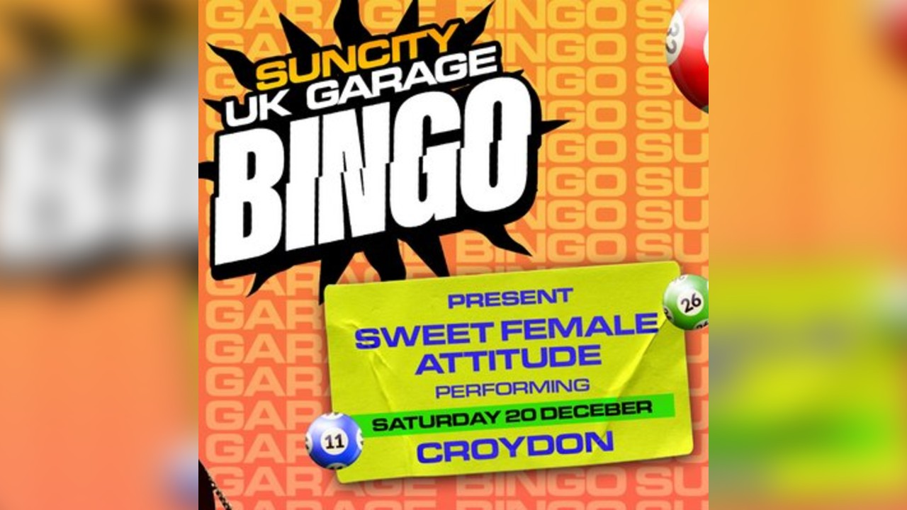 Sun City UK Garage Bingo with Sweet Female Attitude