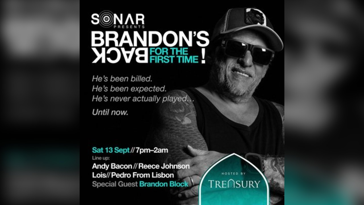 Sonar Presents Brandons Back