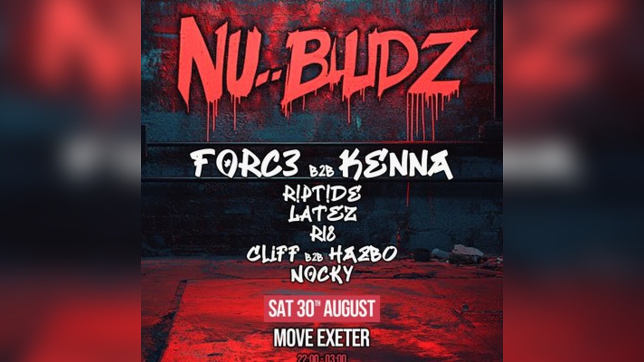 LDT Label Night Presents: NU-BLUDZ // Move Exeter 30.08.25