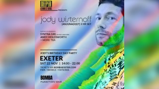 Jody Wisternoff's (Anjunadeep) Birthday Day Party / Bomba Exeter