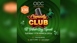 St Patricks Day Comedy Club