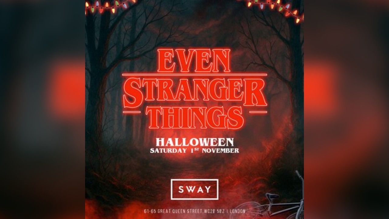 Even Stranger Things Halloween Upside Down Party