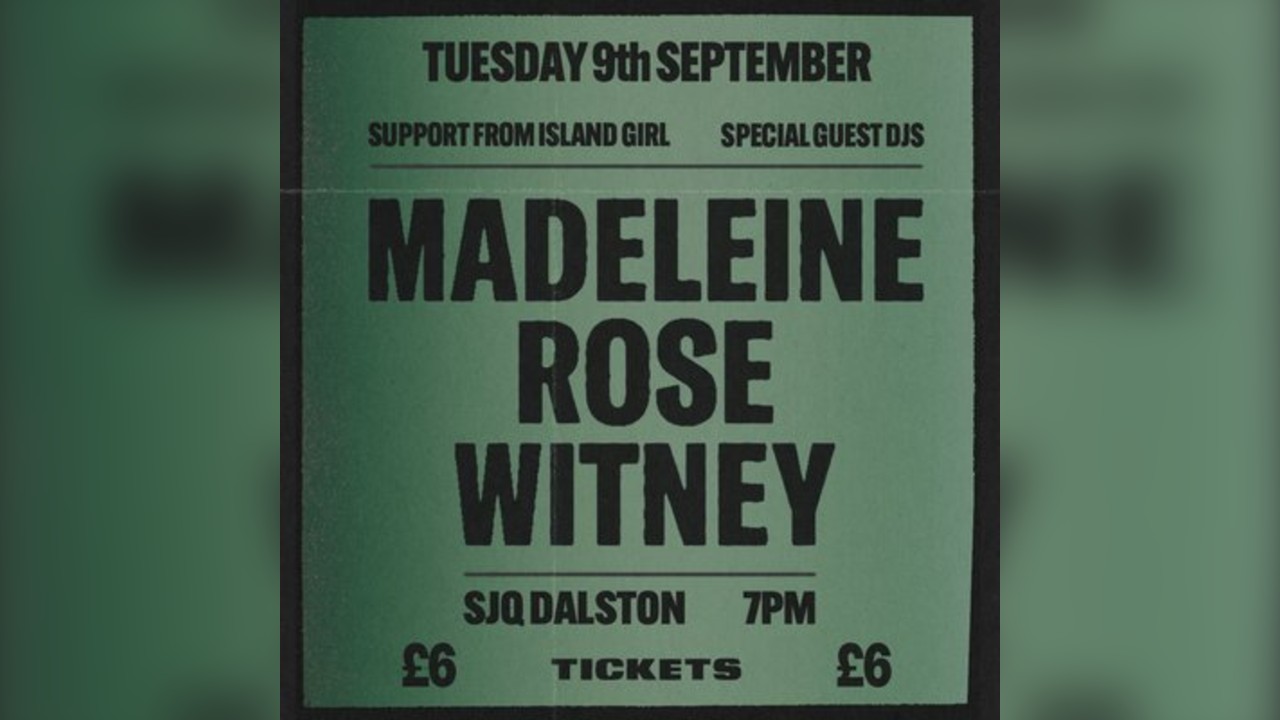 Madeleine Rose Witney, Live at SJQ