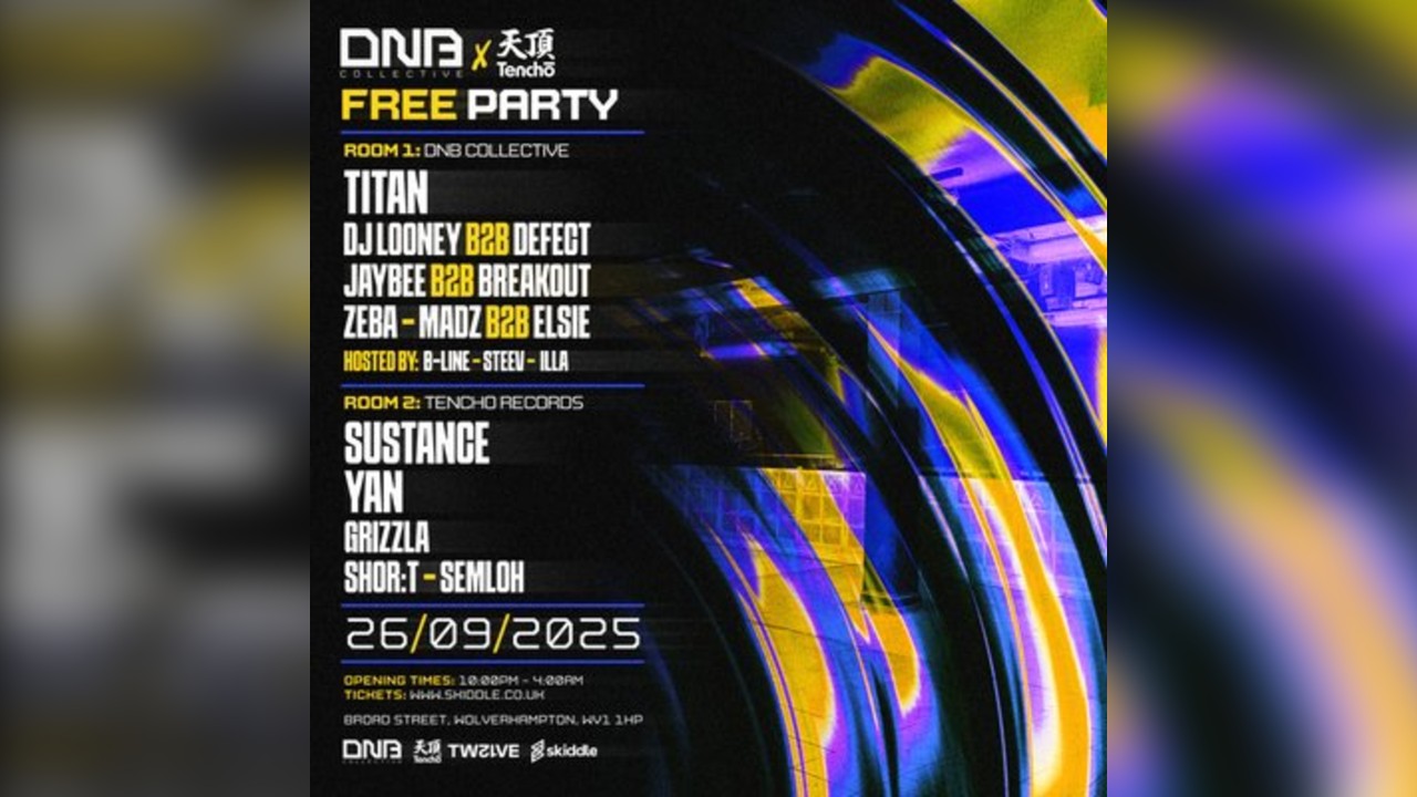 DNB Collective X Tencho Records: Free Party