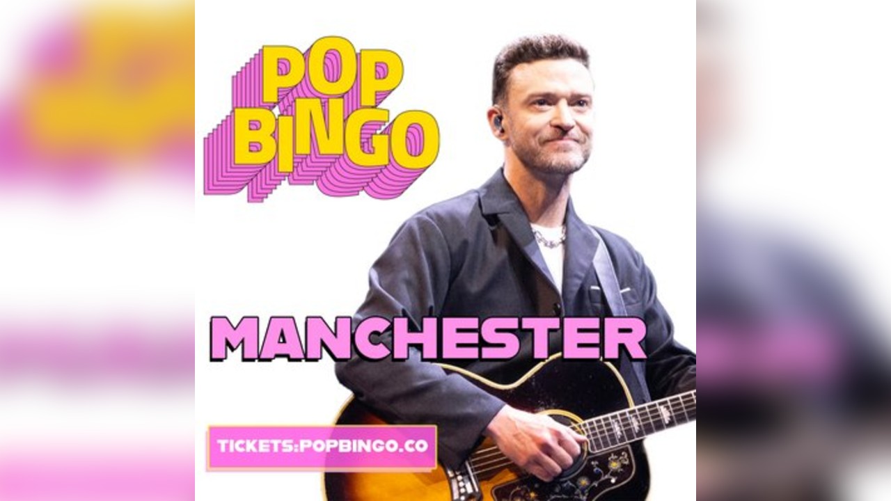 POP Bingo Saturday 6th September Manchester