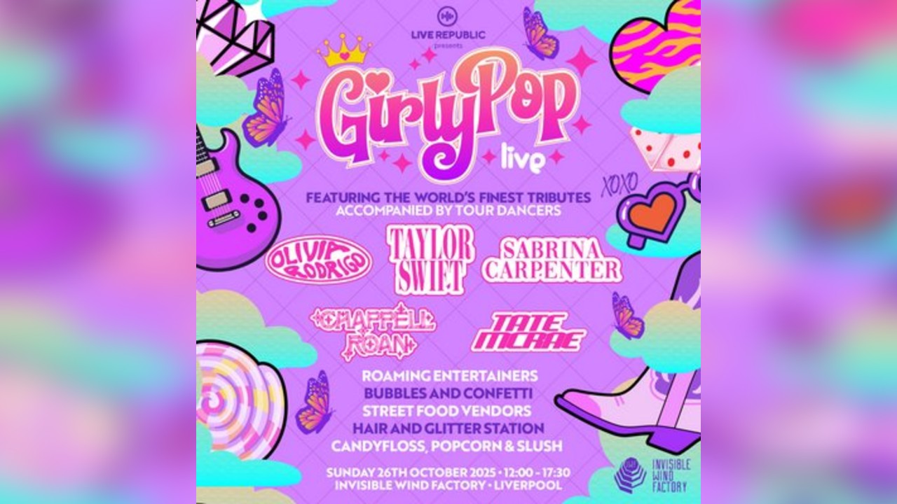 GirlyPop Live 3 | Invisible Wind Factory, Liverpool