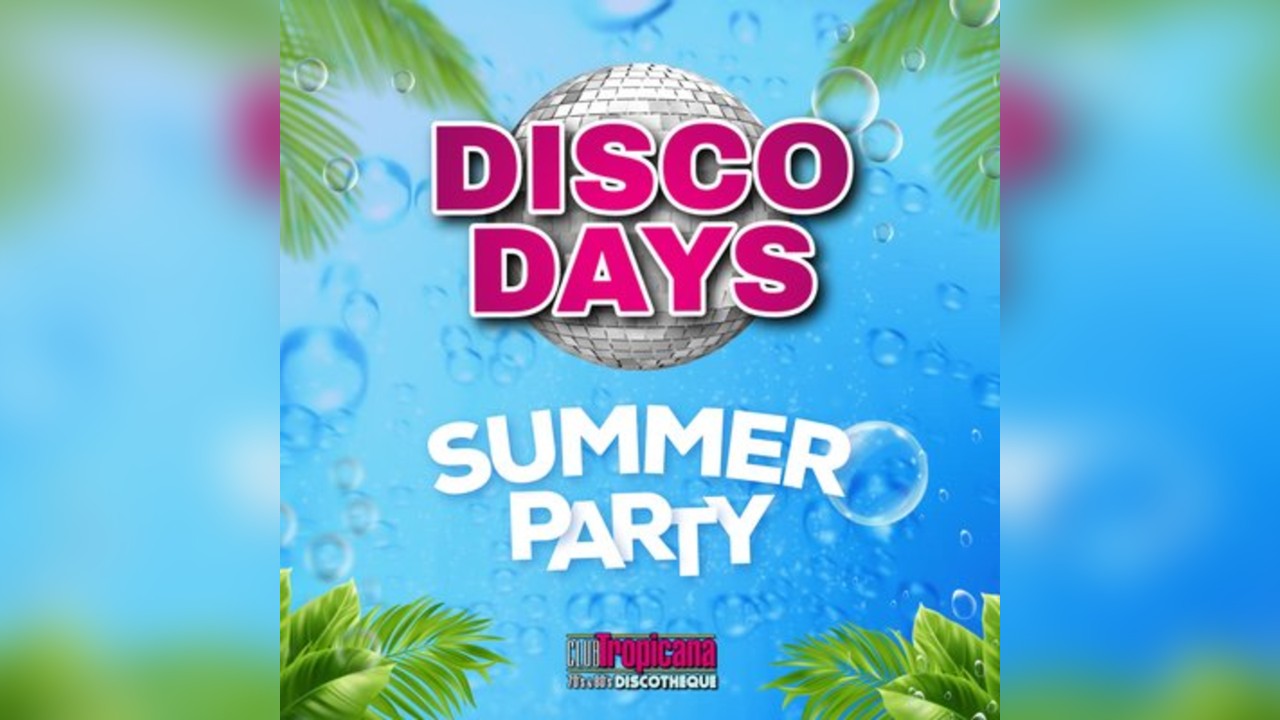 Disco Days Edinburgh - Summer Party
