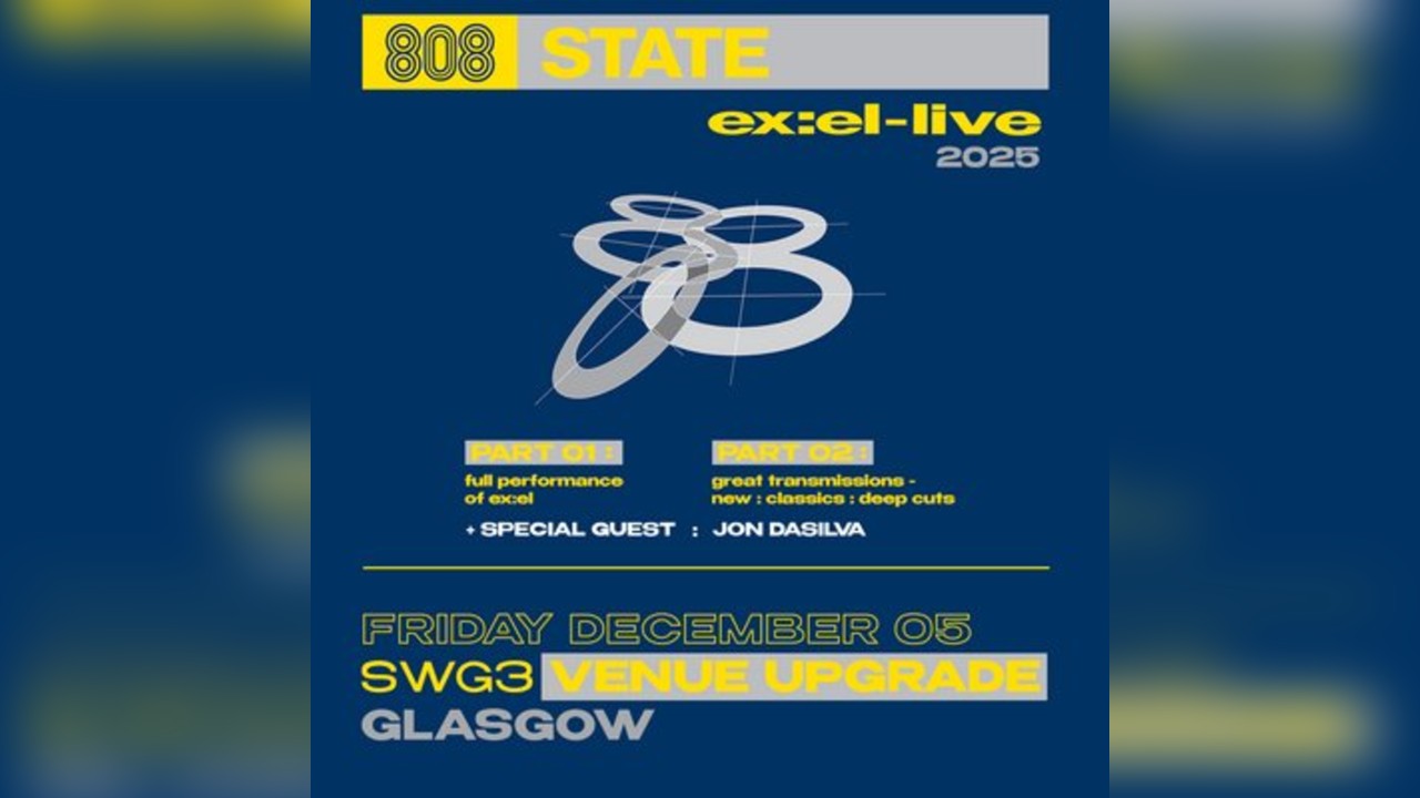 808 State :  EX : EL - LIVE