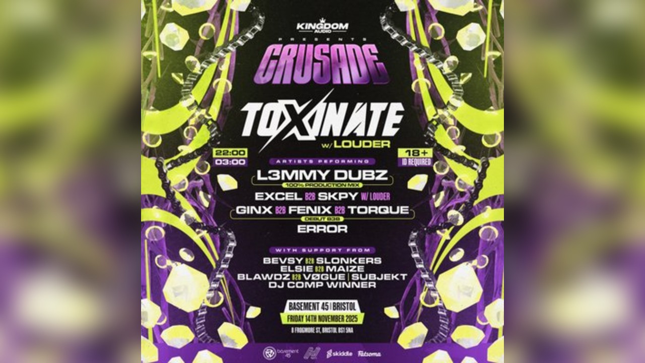 Kingdom Audio Presents: Crusade ft. Toxinate w/ MC Louder