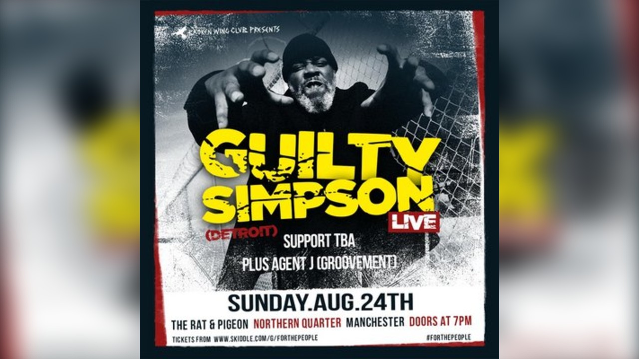 Guilty Simpson (Stones Throw) LIVE in Manchester (LTD SPACE)