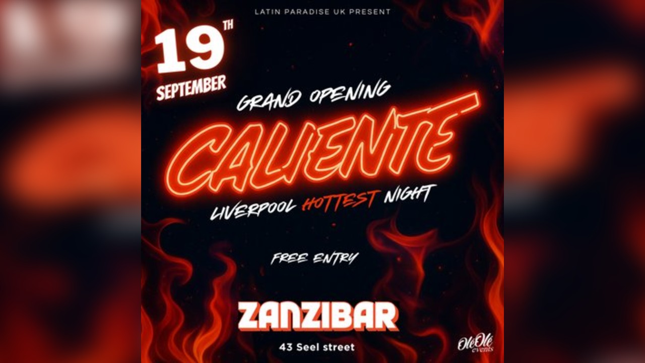 Caliente Zanzibar Liverpool