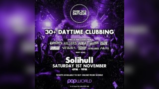 Over 30s Daytime Club - Solihull | Saturday 1st November