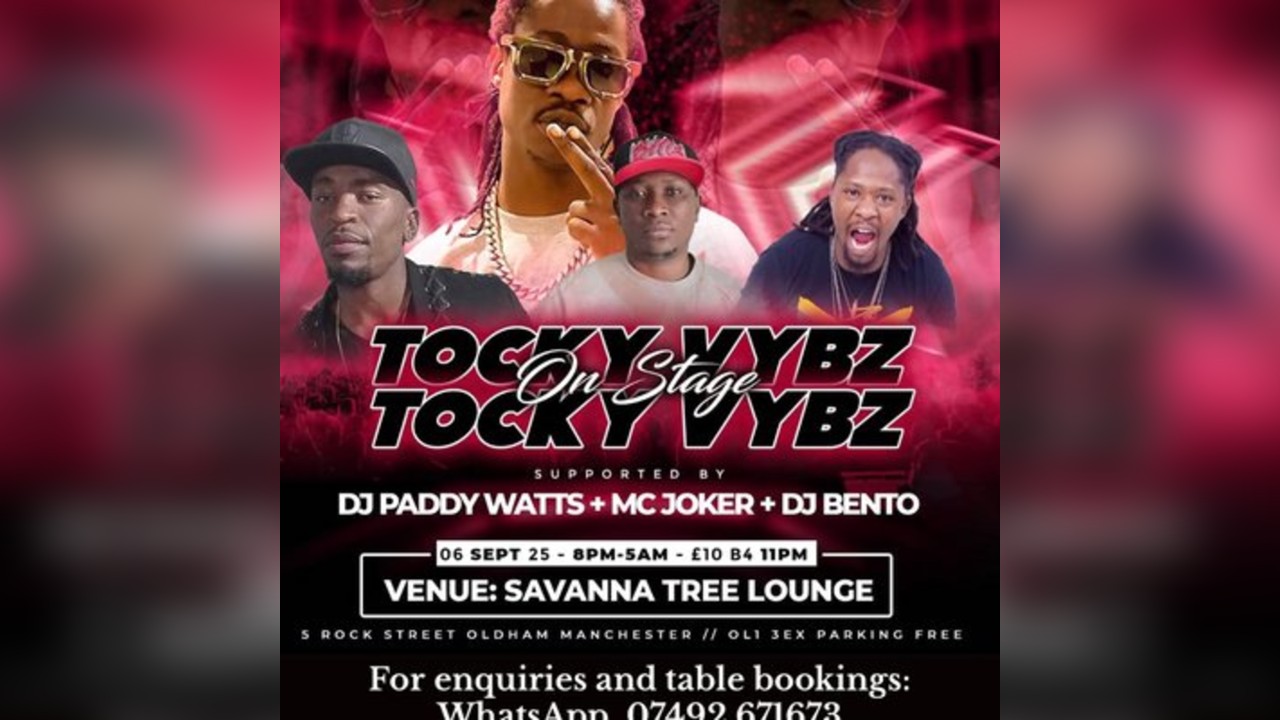 Tocky Vibz: LIVE ON STAGE