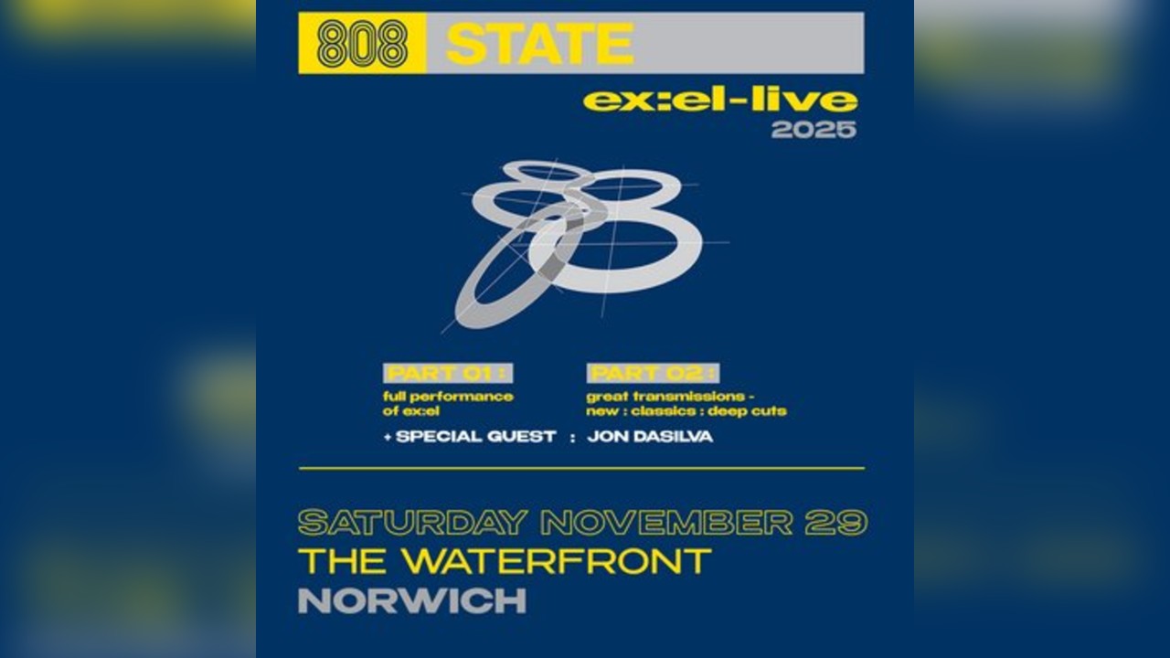 808 State :  EX : EL - LIVE