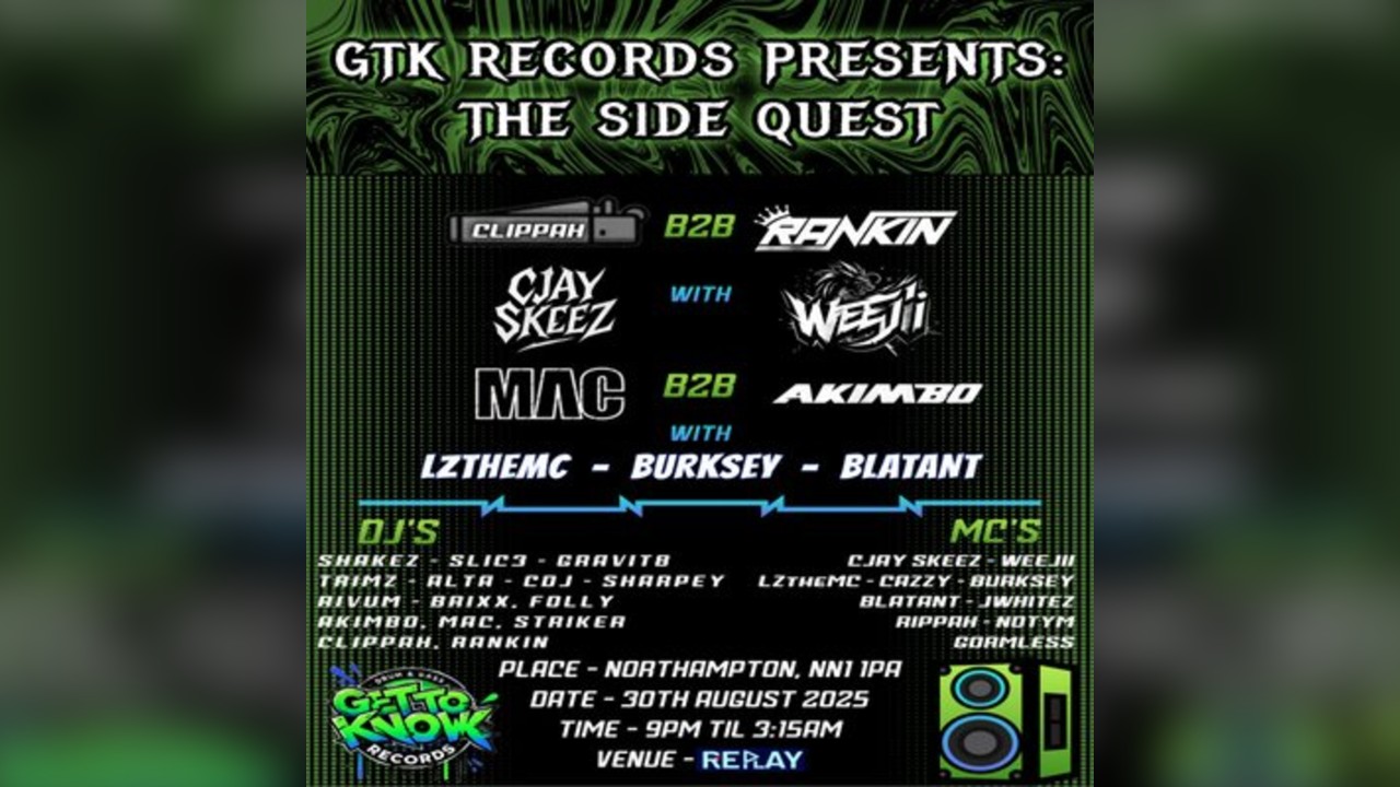 GTK presents (THE SIDE QUEST)