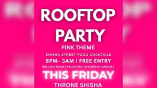 Mark Dwayne Rooftop Party Pink edition This Friday
