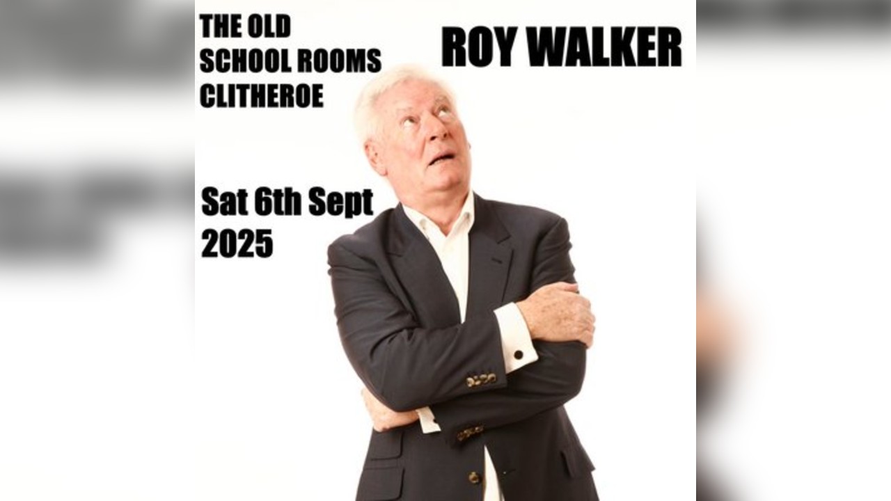 Roy Walker at Clitheroe Comedy Club, Saturday 6th Sept 2025