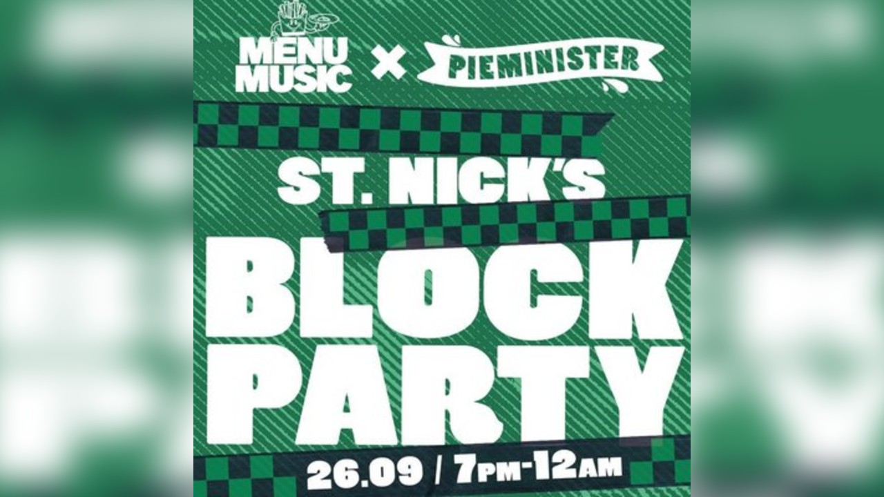 Menu Music X Pieminister - St Nicks Market