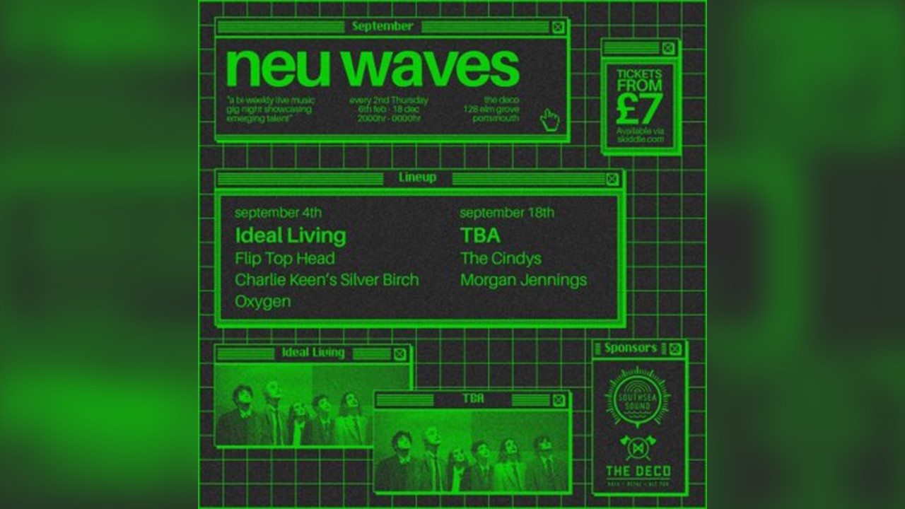 neu waves #135 TBA / The Cindys / Morgan Jennings