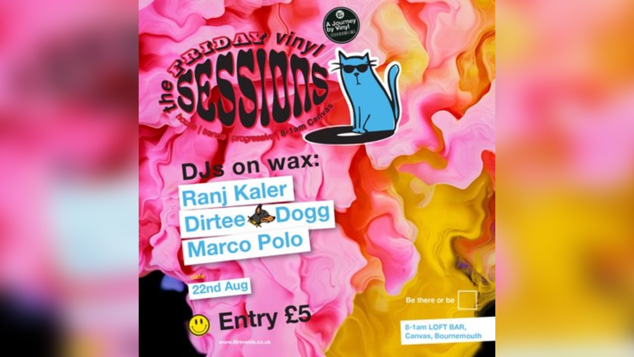 L8R presents: The FRIDAY VINYL SESSIONS
