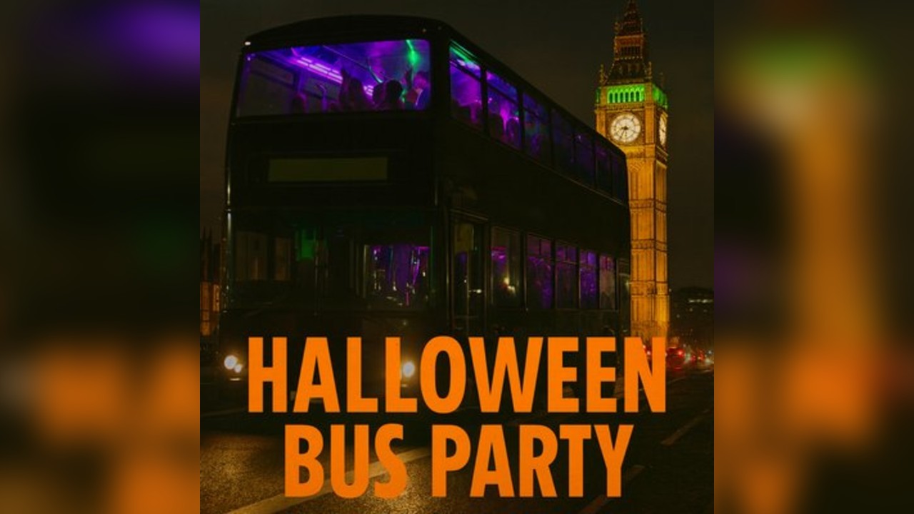 Halloween Bus Party London // Sat 1 Nov // Club Crawl // 3 Hours