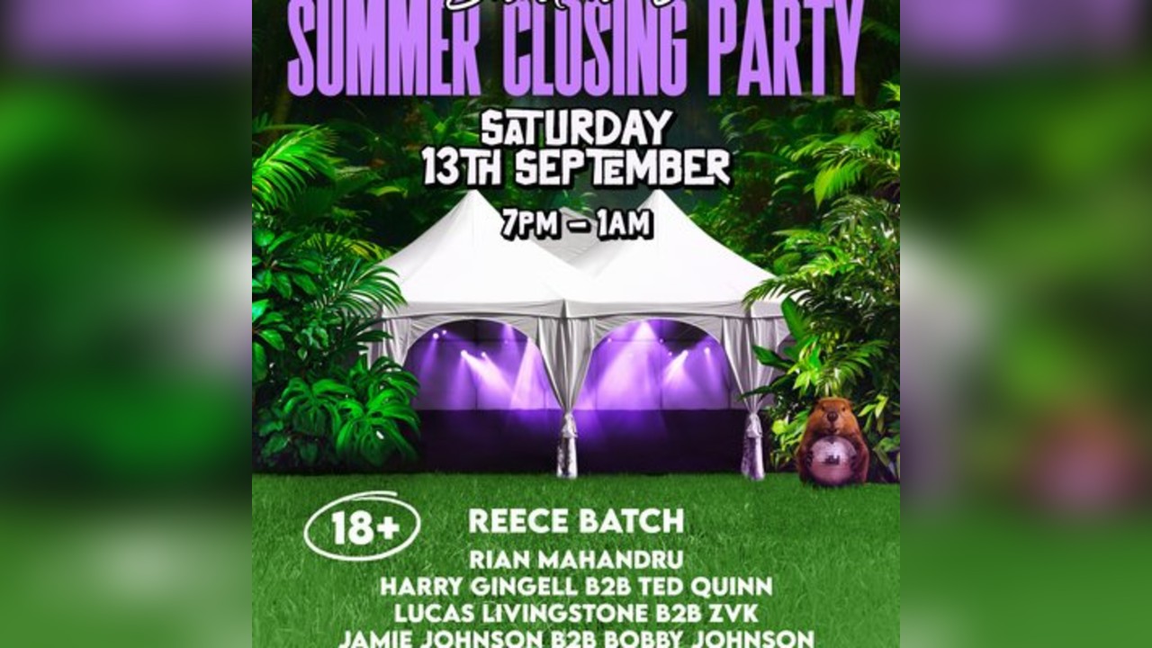 Sheltahouse summer closing at the Beaverwood